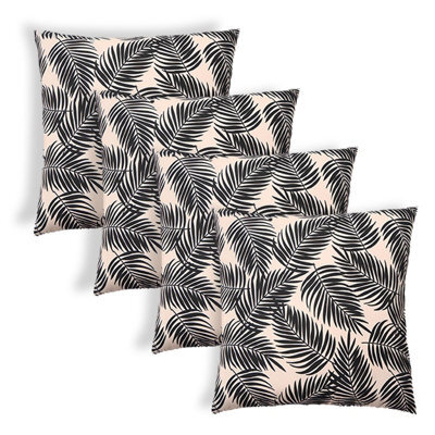 OHS 4 X Outdoor Garden Cushion Cover, Tropical - 45 X 45Cm - image 1