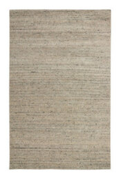 Modern Striped Easy To Clean Cream Wool Rug For Living Room & Bedroom-120Cm X 170Cm - thumbnail 6