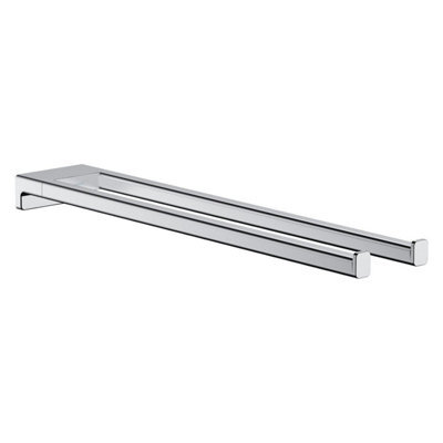 Hansgrohe Addstoris Twin-Handle Towel Holder 445mm Chrome - 41770000 - image 1