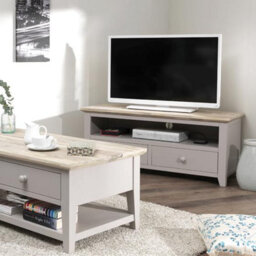 Statement Furniture Florence Truffle Tv Stand With 2 Drawers And Shelf - thumbnail 4