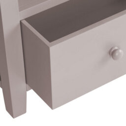 Statement Furniture Florence Truffle Tv Stand With 2 Drawers And Shelf - thumbnail 3