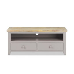 Statement Furniture Florence Truffle Tv Stand With 2 Drawers And Shelf - thumbnail 1