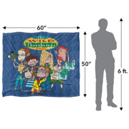 The Wild Thornberrys Silky Family Supersoft Blanket Multicoloured (One Size) - thumbnail 5