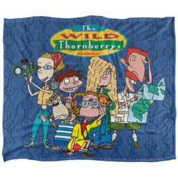 The Wild Thornberrys Silky Family Supersoft Blanket Multicoloured (One Size) - thumbnail 1