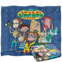 The Wild Thornberrys Silky Family Supersoft Blanket Multicoloured (One Size) - thumbnail 2