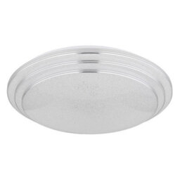 Luminosa Lighting Luminosa Aley Patterned Glass Flush Ceiling Light White Led Dimmable 2700-6500K Remote Control - thumbnail 2
