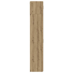 Berkfield Storage Cabinet Artisan Oak 70X42.5X225 Cm Engineered Wood - thumbnail 9