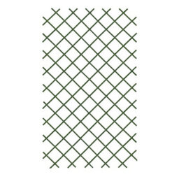 Green Plastic Trellis (W)100Cm X (H)200Cm - thumbnail 1