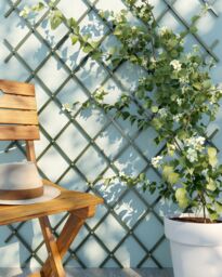 Green Plastic Trellis (W)100Cm X (H)200Cm - thumbnail 2