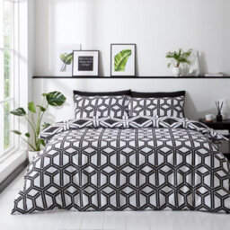 Gc Gaveno Cavailia Printed Hendrix King Duvet Cover With Reversible Bedding Quilt Cover Set With Matching Pillowcases - thumbnail 2