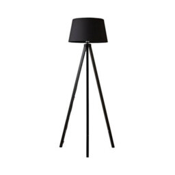 Valuelights Barbro Black Tripod Floor Lamp With Tapered Shade - thumbnail 6