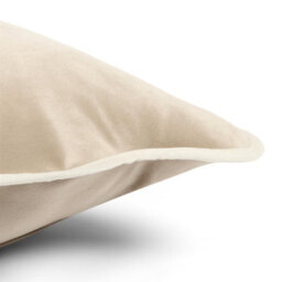 OHS 2 Pack Matte Velvet Scallop Edge Cushion Covers Home Decor Set - thumbnail 4