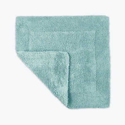 Allure Bath Fashions Elegance Reversible Heavyweight Shower Mat - Duckegg - image 1