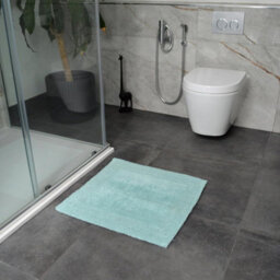 Allure Bath Fashions Elegance Reversible Heavyweight Shower Mat - Duckegg - thumbnail 4