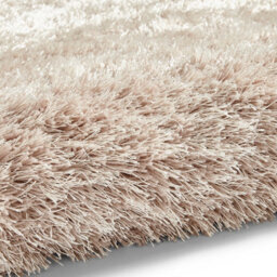 Beige Plain Shaggy Rug, Anti-Shed Rug, Easy To Clean Handmade Rug, Modern Rug For Bedroom, & Dining Room-150Cm X 230Cm - thumbnail 6
