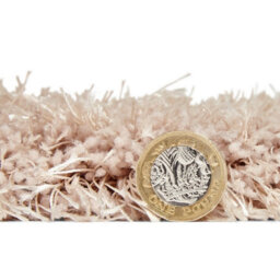 Beige Plain Shaggy Rug, Anti-Shed Rug, Easy To Clean Handmade Rug, Modern Rug For Bedroom, & Dining Room-150Cm X 230Cm - thumbnail 5