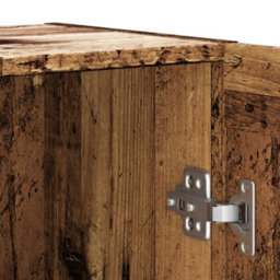 Berkfield Sideboard Old Wood 120X30.5X70 Cm Engineered Wood - thumbnail 8