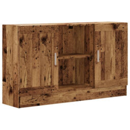 Berkfield Sideboard Old Wood 120X30.5X70 Cm Engineered Wood - thumbnail 2