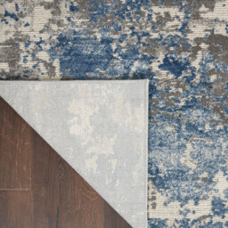 Nourison Rustic Textures Rus08 Grey Blue Rug-160Cm (Circle) - thumbnail 2