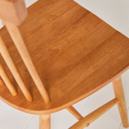 Sweeek - Pair Of Wooden Dining Chairs Natural 50.8X44.2X90 Cm - Romie - thumbnail 6