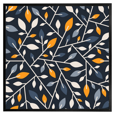 "Andrew Lee Geometric Abstract (Picutre Frame) / 16X16"" / Oak" - image 1