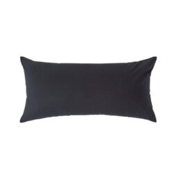 Homescapes Black Continental Egyptian Cotton Pillowcase 200 Tc, 40 X 80 Cm - thumbnail 1