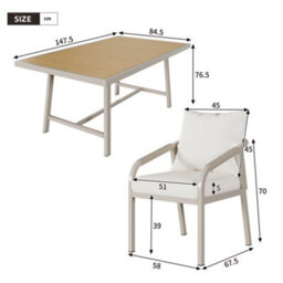 Btm 4 Seater Garden Set, Rope Sofa & Armchairs, Storage Coffee Table, Weatherproof, Grey - thumbnail 5