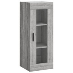 Berkfield Highboard Grey Sonoma 34.5X34X180 Cm Engineered Wood - thumbnail 5