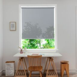 GoodHome Badallo Corded Concrete Grey Daylight & Thermal Roller Blind (W)160Cm (L)180Cm - thumbnail 8