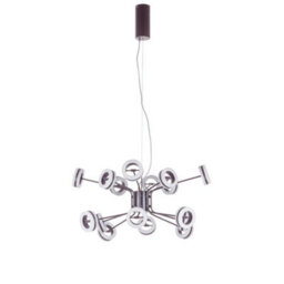 Luminosa Lighting Luminosa Modern Led Hanging Pendant Bronze, Warm White 3000K 4900Lm - thumbnail 2