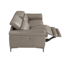 Angel Cerda Elegant Dark Grey 2-Seater Relaxation Sofa With Electric Recline - thumbnail 6