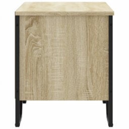 Berkfield Shoe Cabinet Sonoma Oak 90X38X45.5 Cm Engineered Wood - thumbnail 5