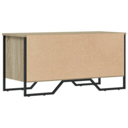 Berkfield Shoe Cabinet Sonoma Oak 90X38X45.5 Cm Engineered Wood - thumbnail 6