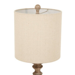Wyld Haus Thornvale Candlestick Tall Table Lamp With Linen Shade - thumbnail 5