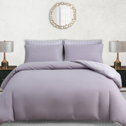 Lazzaro Luxury Super King Duvet Cover Set Ultrasoft Microfibre Bedding Sets Durable Easy Care With Zipper Closure - thumbnail 3