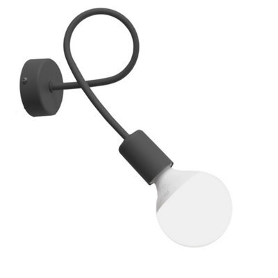 Luminosa Lighting Luminosa Oxford Wall Lamp Smokey 25Cm