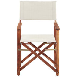 Beliani Set Of 2 Garden Chairs Cine Acacia Wood Multicolour - thumbnail 8