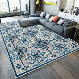 Ameha Printed Rug Modern Living Room Rugs Non Slip Extra Large Soft Comfortable Bedroom Indoor/outdoor Carpet( Luna, 200X290Cm) - thumbnail 6