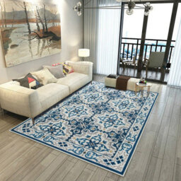 Ameha Printed Rug Modern Living Room Rugs Non Slip Extra Large Soft Comfortable Bedroom Indoor/outdoor Carpet( Luna, 200X290Cm) - thumbnail 7