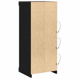 Berkfield Sideboard With Led Lights Black Oak 41X37X100 Cm - thumbnail 7