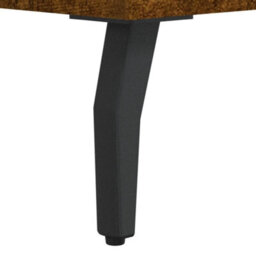 Berkfield Industrial Shoe Bench Smoked Oak 102X35X55 Cm Engineered Wood - thumbnail 9