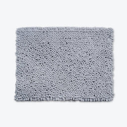 Allure Bath Fashions Jumbo Bobble Bath Mat - Non Slip, Luxury Deep Pile Bath Rug - Dove Grey - thumbnail 1