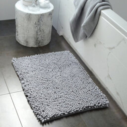 Allure Bath Fashions Jumbo Bobble Bath Mat - Non Slip, Luxury Deep Pile Bath Rug - Dove Grey - thumbnail 3