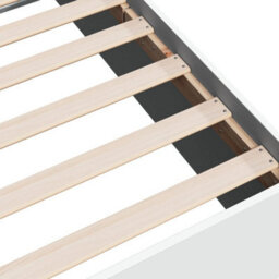 Berkfield Bed Frame Without Mattress White 75X190 Cm Small Single Engineered Wood - thumbnail 7
