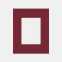 "Ak Frames Burgundy 20X16"" Picture Mount To Fit A4 Aperture Size - Mount Board Only (No Frame Included)"