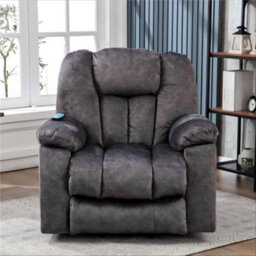 Btm Power Lift Recliner Chair With Massage, Heat & Vibration, Heavy Duty Electric Recliner With Anti-Skid Fabric - thumbnail 2