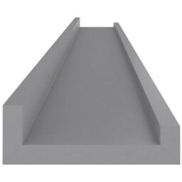Berkfield Wall Shelves 4 Pcs Grey 100X9X3 Cm - thumbnail 7