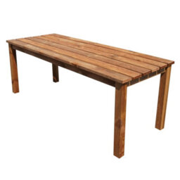 Cerland Banket Wooden Garden Dining Set 6 Seat - thumbnail 4
