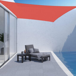Red 3X3M Shade Sail Uv Resistant - thumbnail 5