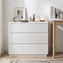 Modern 2 Drawer Chest Of Drawers Bedside Table Nightstand Bedroom Furniture - thumbnail 6